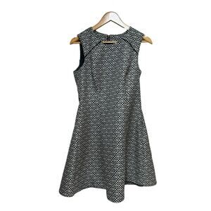 Donna‎ Ricco Floral design Womens Dress Size 4 Back with back Zipper